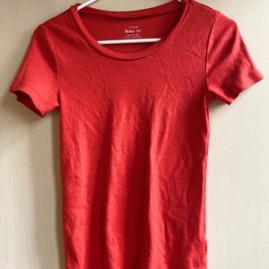 J Crew Red Tee